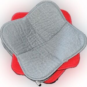 🔴4 Pieces Bowl Holders Microwave Cozy Bowl Potholders Kitchen Sponge Microfiber